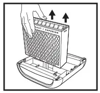 Mychill Plus Personal Space Cooler - Remove the old cooling cartridge