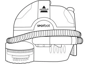 Bissell 1711 Series SpotBot Portable Deep Cleaner