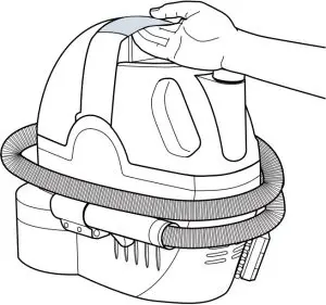 Hands-Free Cleaning Instructions