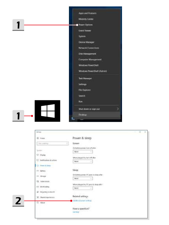 Choose or Customize a Power Plan