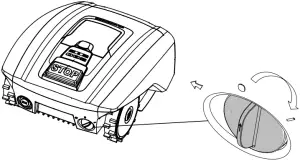 Easymow 260 - Connect the docking station 2a