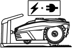 Easymow 260 - Connect the docking station 3b