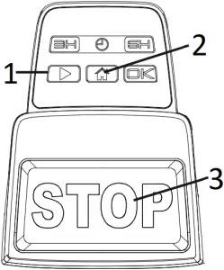 Easymow 260 - Control panel 5