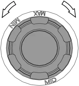 Easymow 260 - Cutting height adjustment 2