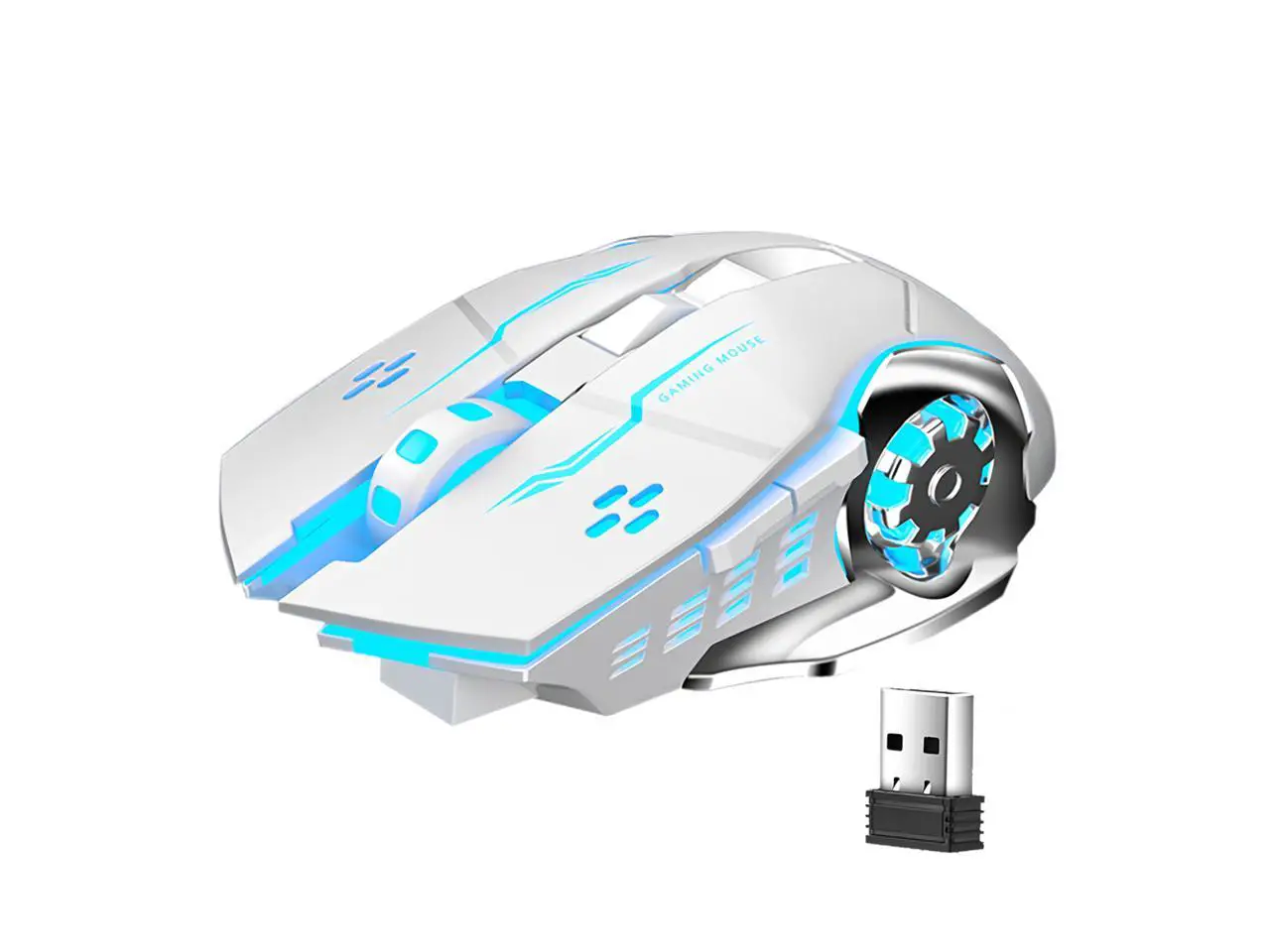 Aula Sc100 Wireless Rechargeable Mouse With Usb Receiver User Manual
