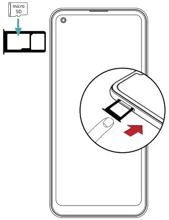 WIKO VIEW5 Plus Dual SIM Smartphone - Installing Memory Card