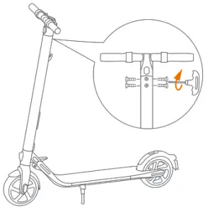 SEGWAY E22E Ninebot Kickscooter-Assembling2