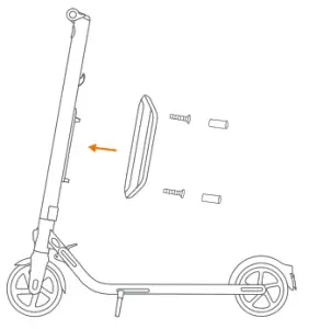 SEGWAY E22E Ninebot Kickscooter-Installing2