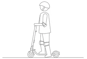 SEGWAY E22E Ninebot Kickscooter-Learning3