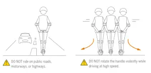 SEGWAY E22E Ninebot Kickscooter-Warnings6