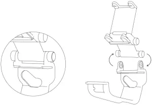 8BitDo 6922621501411 Mobile Gaming Clip - 1