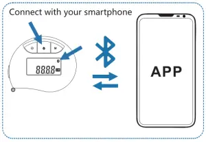 FITINDEX 41114201 Smart Body Tape Measure - use 1