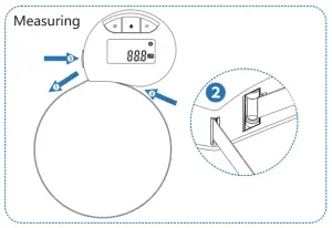 FITINDEX 41114201 Smart Body Tape Measure - use 2