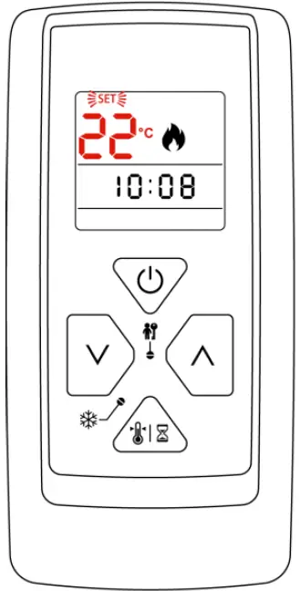 MODE OF THERMOSTAT - SET MODE 01
