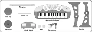 keyboard parts