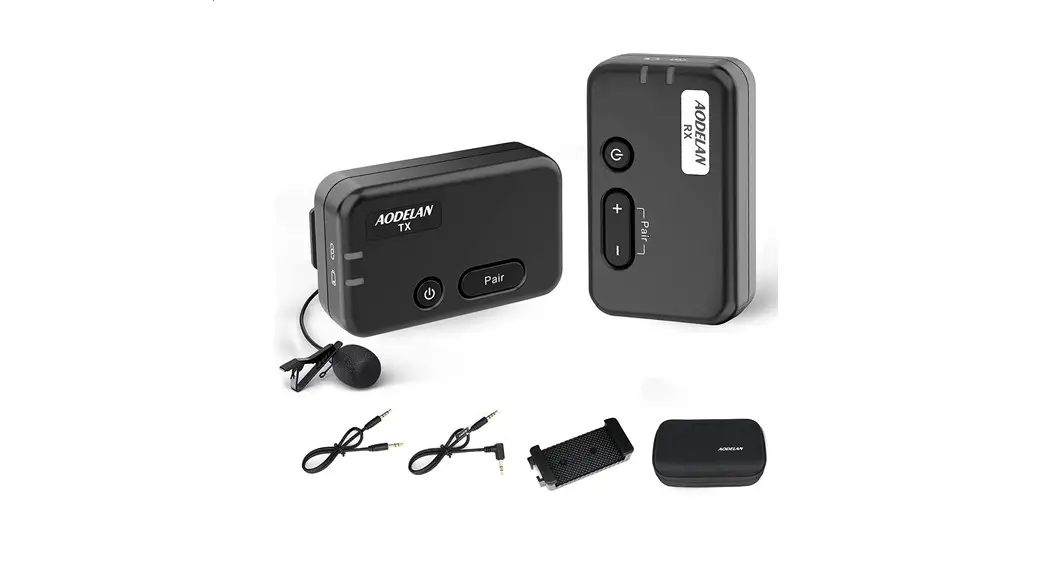 Aodelan Wm1 Wireless Clip-on Microphone/lavalier Microphone With Transmitters User Manual Aodelan Wm1 Wireless Clip-on Microphone/lavalier Microphone With Transmitters User Manual
