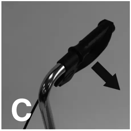 aidapt VG798WB Height Adjustable Trolley Walker - ASSEMBLY 2