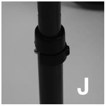 aidapt VG798WB Height Adjustable Trolley Walker - CONTINUED 3