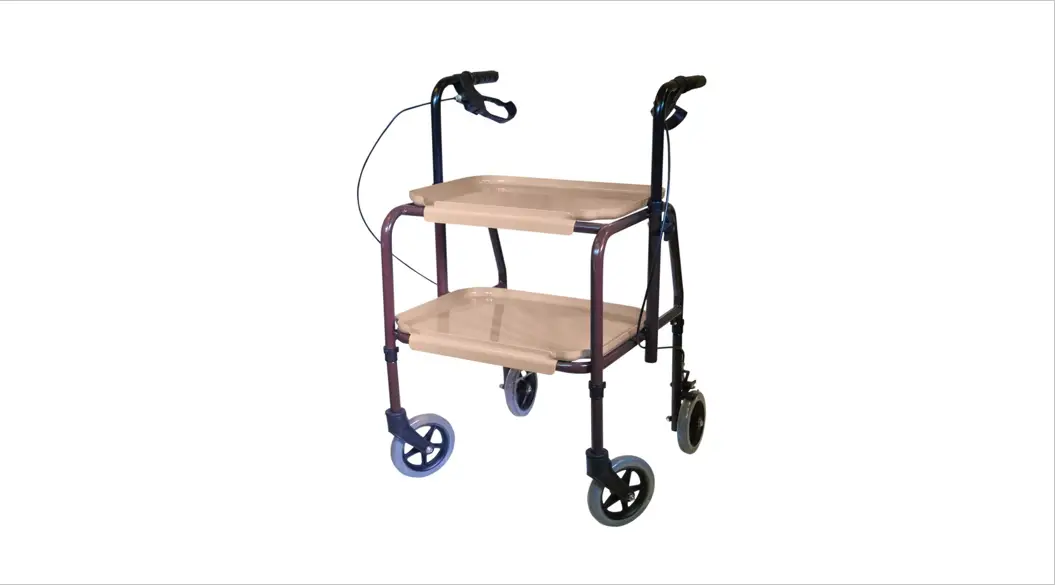 Aidapt Vg798wb Height Adjustable Trolley Walker Instruction Manual