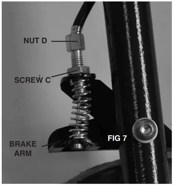 aidapt VG798WB Height Adjustable Trolley Walker - fig 5