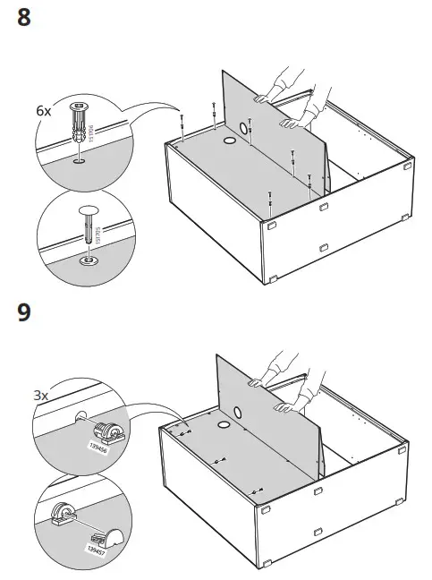 IKEA 504 832 89 VIHALS Shelving Unit with 4 Shelf- 10