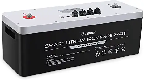 RENOGY RBT50LFP48S Battery Smart Lithium Iron Phosphate