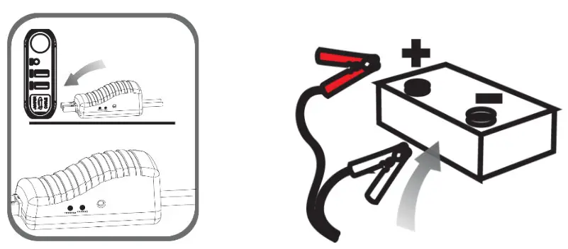 MAYPOLE MP7430 Lithium-Ion Jump Starter- JUMP STARTING VEHICLES