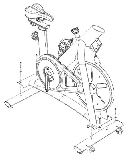 YESOUL YS-001 Smart Cycling - Align the hole