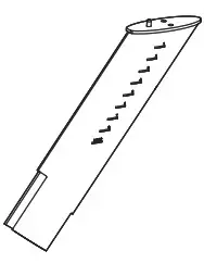YESOUL YS-001 Smart Cycling - Head tube