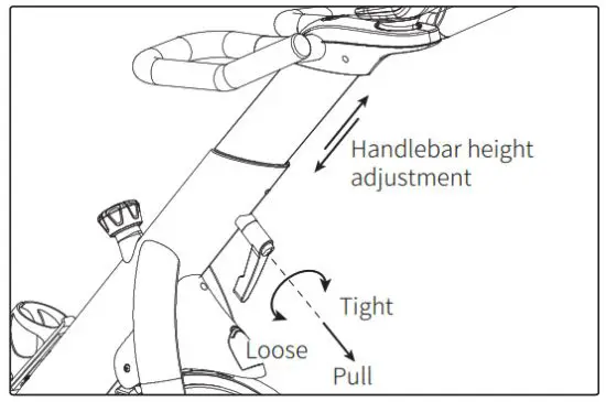 YESOUL YS-001 Smart Cycling - adjustment