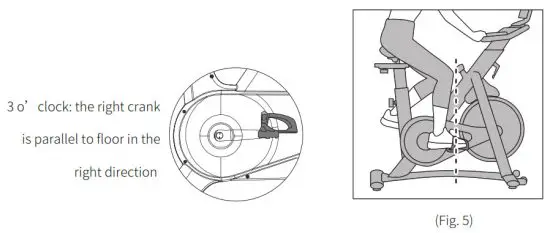 YESOUL YS-001 Smart Cycling - clock the right cran
