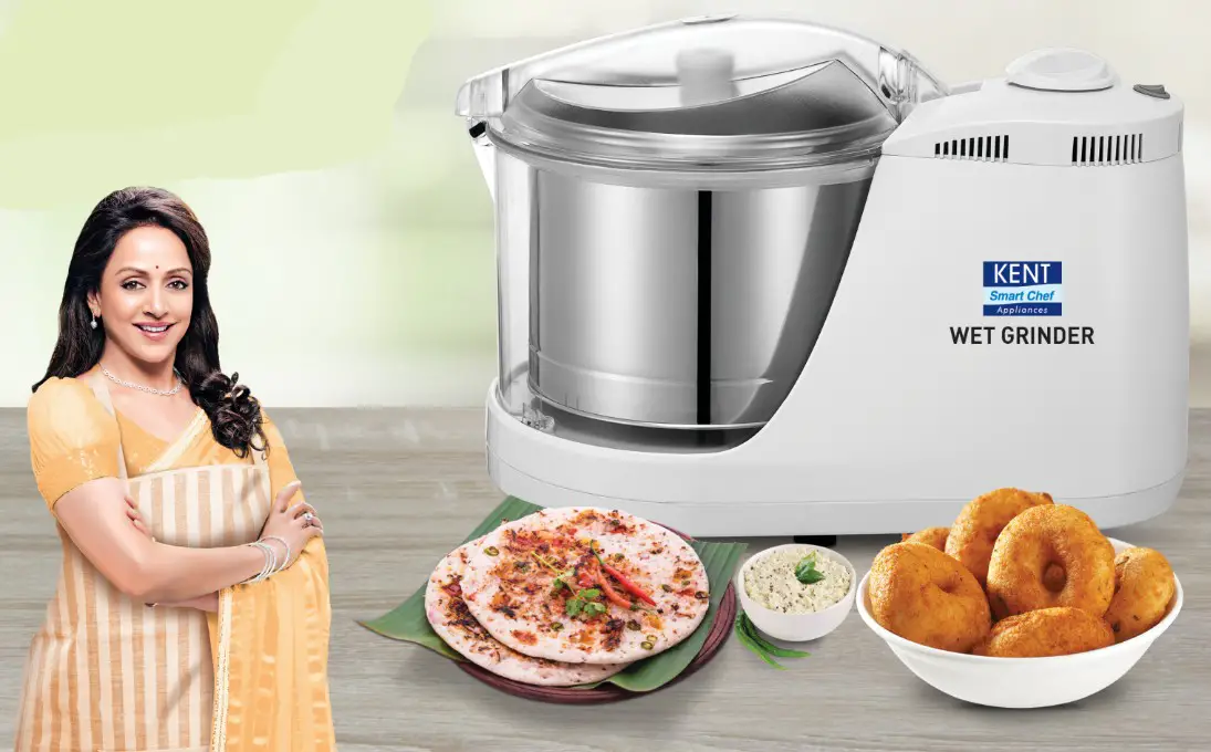 KENT 16079 150W Wet Grinder - Cover