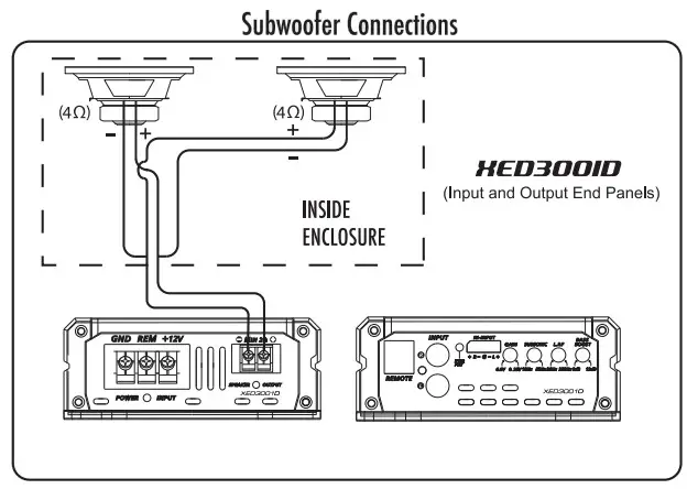cerwin vega BKX212S Dual 12 Inch Loaded Sealed Enclosure with 1000W Max Amplifier - fig
