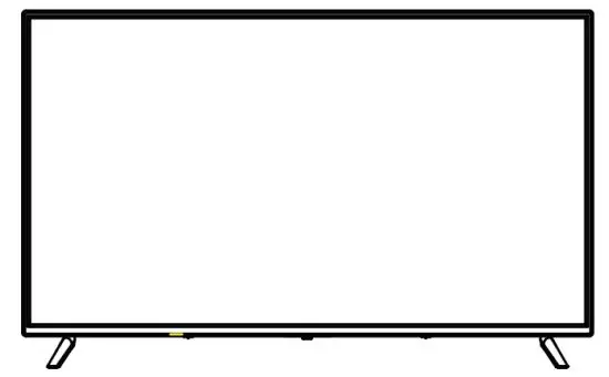 RCA RNSM4003 B 40 Inch HD Smart TV - stand 1