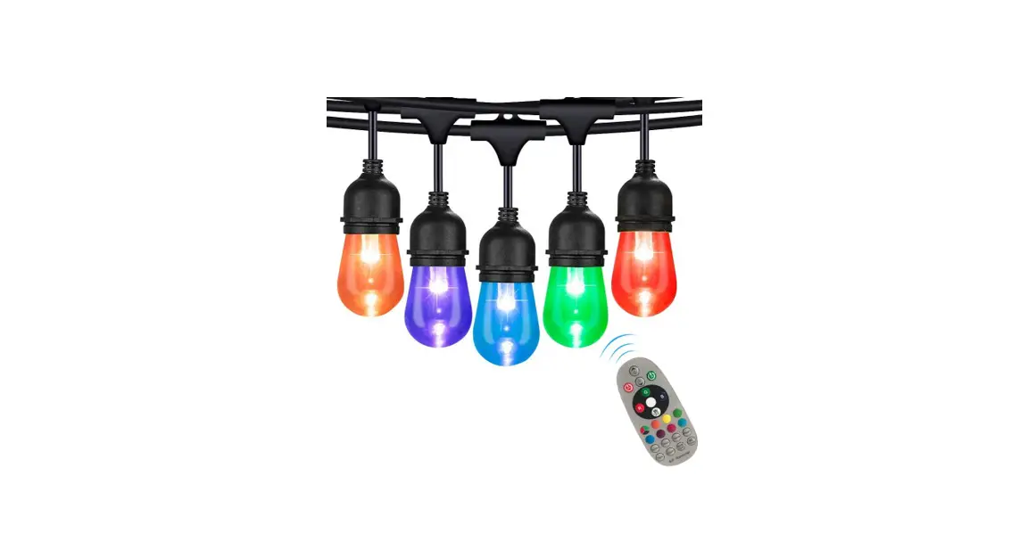 Yia Mia Qxd-sy52 Rgbw Outdoor String Lights User Manual Yia Mia Qxd-sy52 Rgbw Outdoor String Lights User Manual