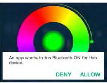 Yia Mia QXD SY52 RGBW Outdoor String Lights - Software operation 1