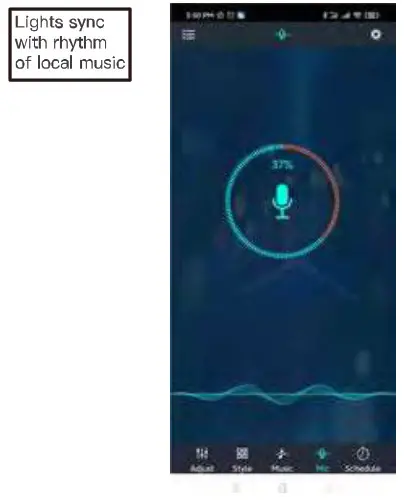 Yia Mia QXD SY52 RGBW Outdoor String Lights - Software operation 9