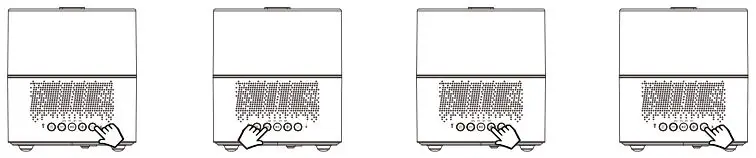 Alcyon Aroma Diffuser With Speaker - Set Alarm