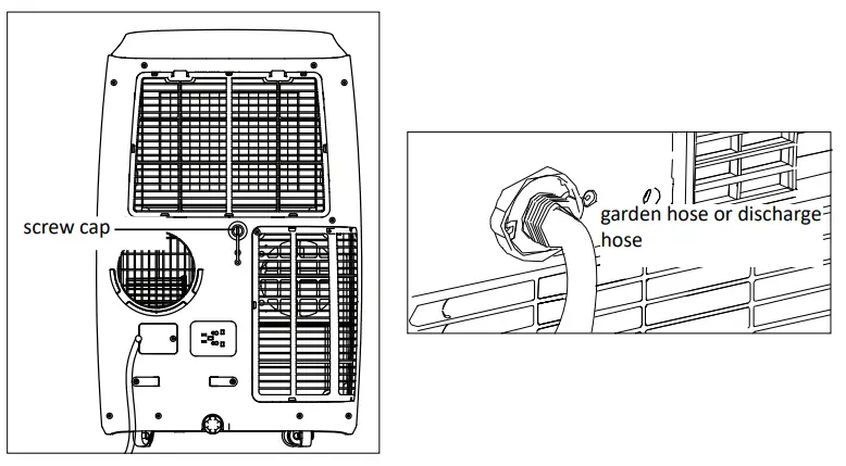 TOMADO TMA1201W Mobile Air Conditioner - DEHUMIDIFICATION