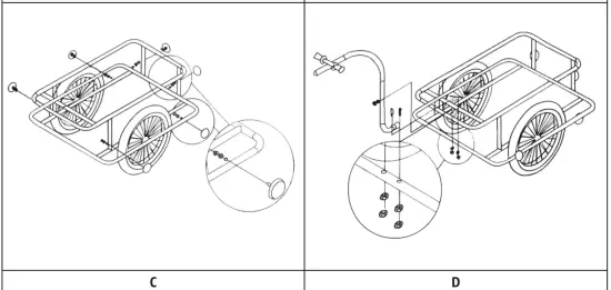 KAYOBA 326036 Bike Trailer - fig3