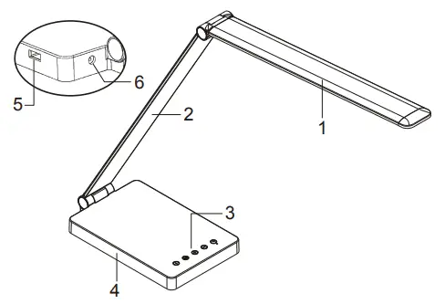 MONOPRICE-42754-WFH-Multi-mode-LED-Desk-Lamp-with-USB-Charging-2