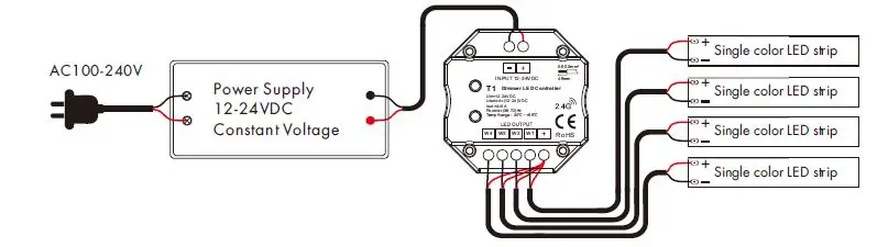 SKYDANCE T4 Wall Mounted Touch Panel 7