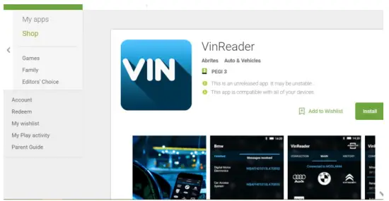 ABRITES MK8092 VIN Reader - VIN