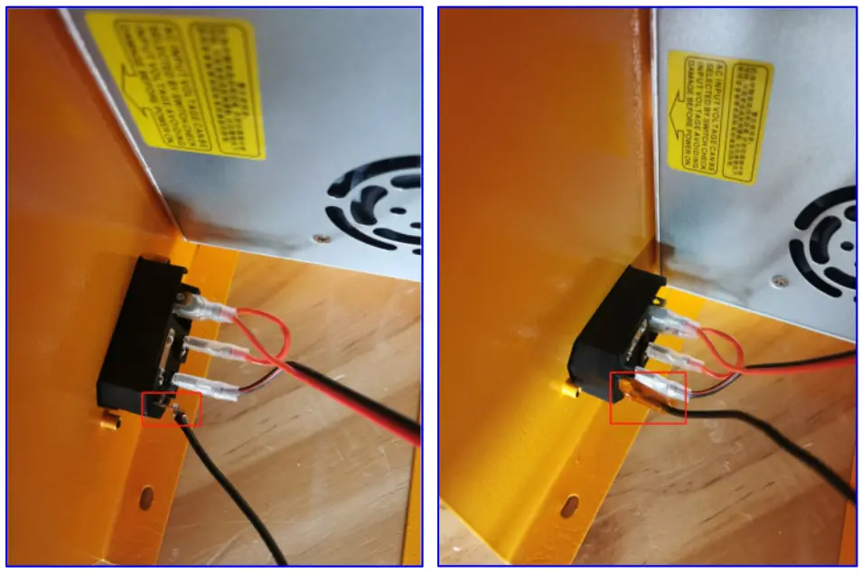 Kywoo3D 20210329 Ground Wire - switch