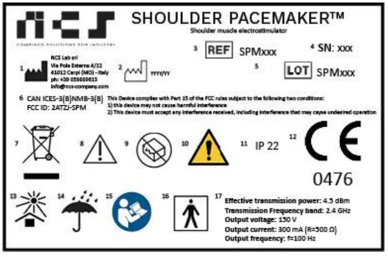 NCS Shoulder Pacemaker Device FIG 3