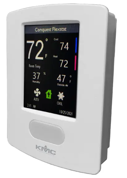 KMC BAC 19xxxx FlexStat Touchscreen Room Sensors Controllers-