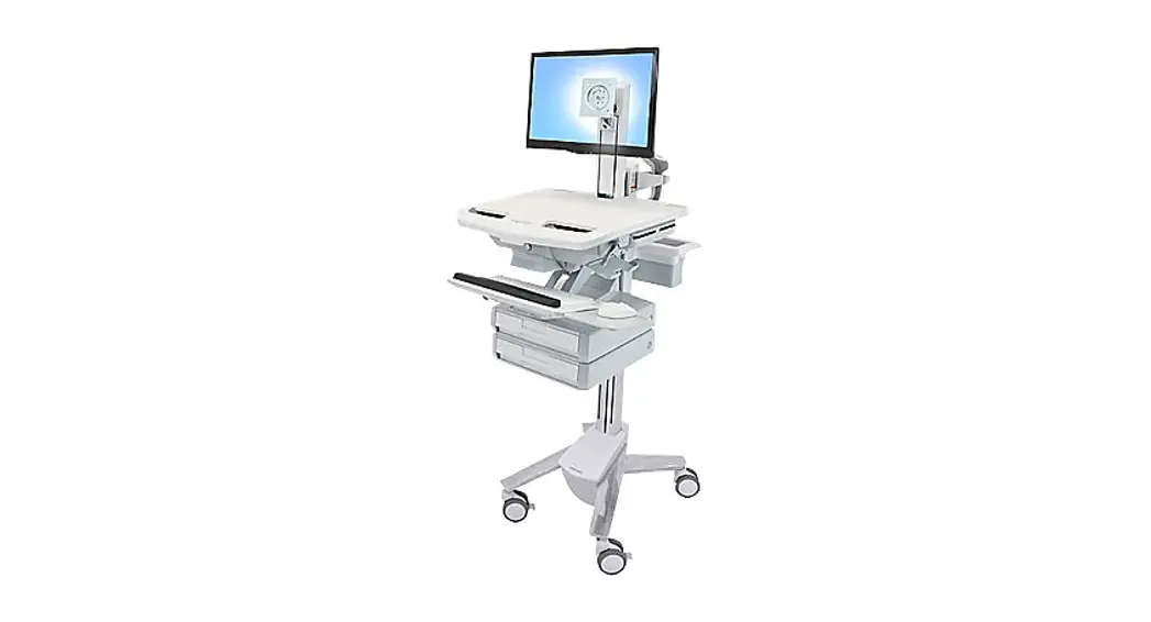 Ergotron Sv43-1320-0 Styleview Medical Cart User Guide Ergotron Sv43-1320-0 Styleview Medical Cart User Guide
