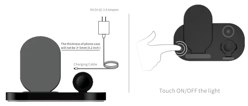 Guanyu-GY-Z6S-3-In-1-Fast-Wireless-Charger-2