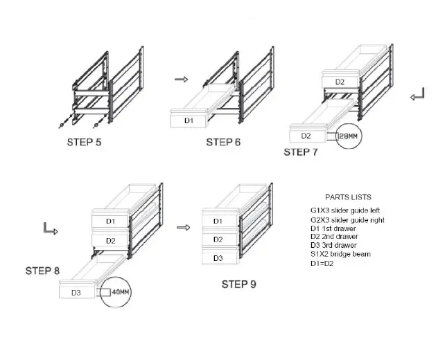 blizzard HBC3SL Slim-Line Stainless Steel Counter fig 6