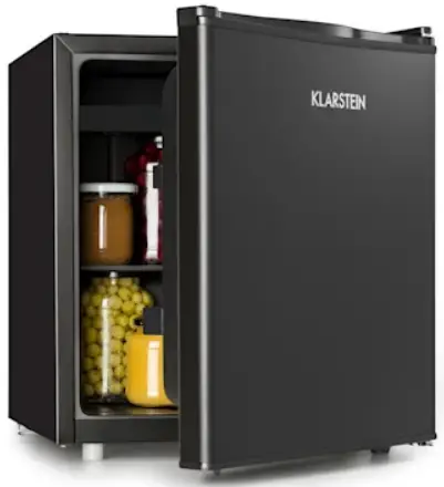 KLARSTEIN 10035209 Obsidian Cool Vibe Refrigerator